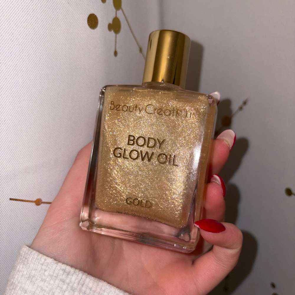 Beauty Creations Gold Shimmer Body Oil